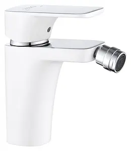 Смеситель для биде D&K Berlin Steinbeis белый/хром DA1432216 Смеситель для биде D&K Berlin Steinbeis белый/хром DA1432216, 1