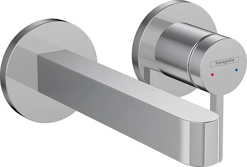 Смеситель для раковины из стены Hansgrohe Finoris хром 76051000