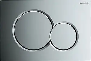 Клавиша смыва для унитаза Geberit Sigma 01 115.770.21.5 хром глянцевый Клавиша смыва для унитаза Geberit Sigma 01 115.770.21.5 хром глянцевый, 1