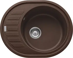 Мойка кухонная Franke Ronda ROG 611C шоколад 114.0263.463 Мойка кухонная Franke Ronda ROG 611C шоколад 114.0263.463, 1