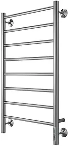 Полотенцесушитель электрический лесенка Terminus Аврора П8 500х850 электро quick touch полированная сталь 4670078531179, 1