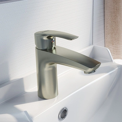 Смеситель для раковины IDDIS Ray полированная сталь RAYBN00i01