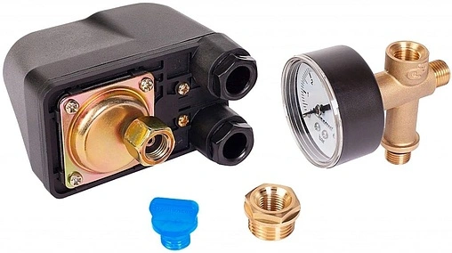 Реле давления с манометром для установки на проточный бак Джилекс КАБ ¼&quot;н / ½&quot;н 9039