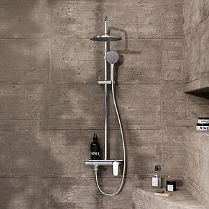 Душевая система со смесителем для ванны Damixa Jupiter хром 977730000 Душевая система со смесителем для ванны Damixa Jupiter хром 977730000, 4