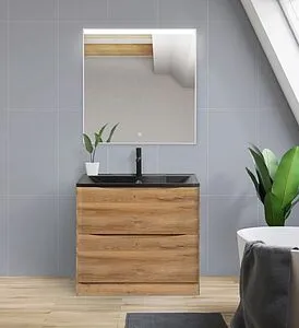 Зеркало с подсветкой BelBagno UNO 80x80 сатин SPC-UNO-800-800-TCH Зеркало с подсветкой BelBagno UNO 80x80 сатин SPC-UNO-800-800-TCH, 4