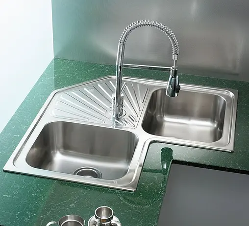 Мойка кухонная Teka Angular 2B нержавеющая сталь полированная 10118005
