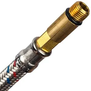 Гибкая подводка для смесителя Stout 0.4м x ½"в x М10x1 L35мм SHF-0045-351015 Гибкая подводка для смесителя Stout 0.4м x ½"в x М10x1 L35мм SHF-0045-351015, 5