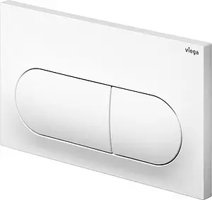 Клавиша смыва для унитаза Viega Prevista Visign for Life 6 8602.1 773762 альпийский белый Клавиша смыва для унитаза Viega Prevista Visign for Life 6 8602.1 773762 альпийский белый, 1