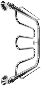 Полотенцесушитель водяной Terminus Фокстрот AISI 32х2 600х600 полированная сталь 4620768880919, 2