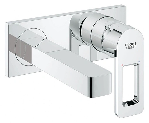 Смеситель для раковины из стены Grohe Quadra хром 19479000