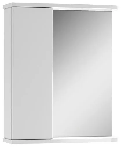 Шкаф-зеркало Айсберг Промо 50 белый DP2606HZ