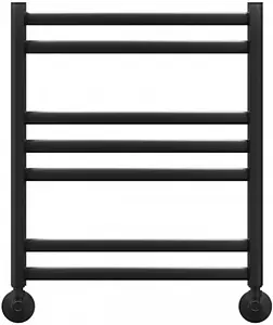 Полотенцесушитель водяной лесенка Lemark Atlantiss П7 500x600 черный матовый LM32607RBL Полотенцесушитель водяной лесенка Lemark Atlantiss П7 500x600 черный матовый LM32607RBL, 3