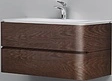 Тумба-умывальник подвесная Am.Pm Sensation 100 табачный дуб M30FHX1002TF+M30WPC1001WG