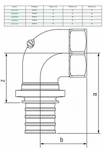 Уголок аксиальный переходной 16мм x ½"в Rehau Rautitan RX+ 14563531001 Уголок аксиальный переходной 16мм x ½"в Rehau Rautitan RX+ 14563531001, 3
