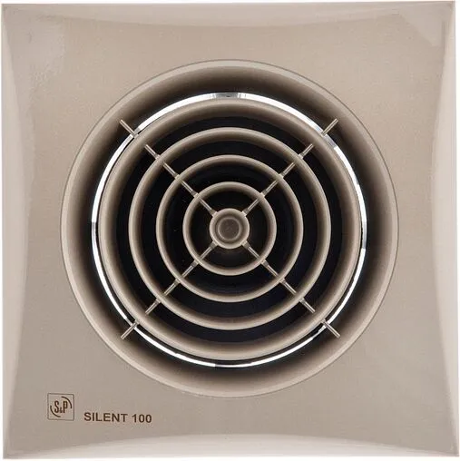Вентилятор вытяжной Soler &amp; Palau SILENT-100 CZ CHAMPAGNE
