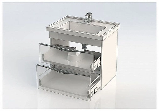 Тумба под умывальник Aquanet Эвора 70 дуб антик 00183001