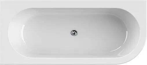 Ванна акриловая Cezares Slim Corner 180x80 L белый
