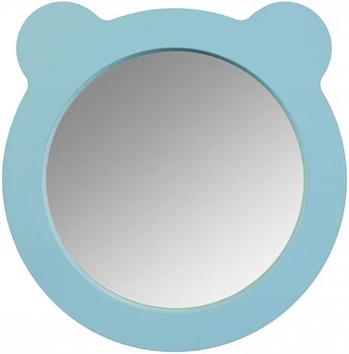 Зеркало Aquaton Каспер Мишка 50 голубой матовый 1A283302CR0E0