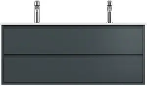 Тумба-умывальник подвесная ISVEA Pro 120 антрацит 21MGS019120I+10SL50121SV Тумба-умывальник подвесная ISVEA Pro 120 антрацит 21MGS019120I+10SL50121SV, 1