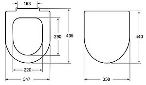 Крышка-сиденье для унитаза с микролифтом Roca Debba Rоund белый ZRU9307607, 2