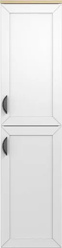 Шкаф-пенал подвесной Isvea Urban 35 белый/дуб 27TA3265035I