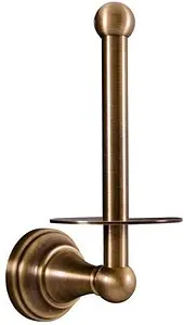 Держатель для запасных рулонов Rav Slezak Morava retro бронза MKA0402SM, 1