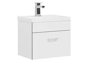 Тумба под умывальник подвесная Aquanet Верона 50 белый 00207765 Тумба под умывальник подвесная Aquanet Верона 50 белый 00207765, 1