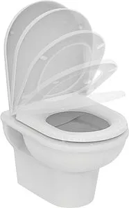 Унитаз подвесной безободковый Ideal Standard Exacto Rimless белый R002601, 3