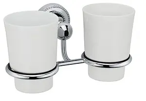 Стакан двойной Fixsen Style хром FX-41107 Стакан двойной Fixsen Style хром FX-41107, 1