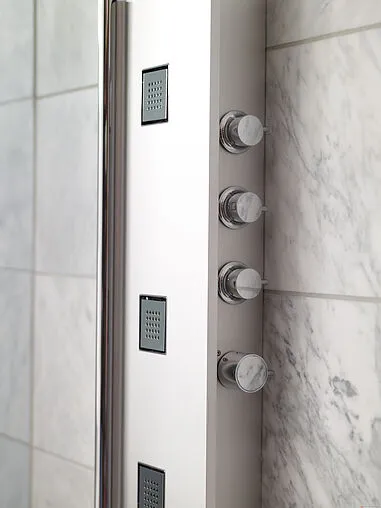 Душевая панель с термостатом для душа Jacob Delafon WaterTile хром E3872-185 Душевая панель с термостатом для душа Jacob Delafon WaterTile хром E3872-185