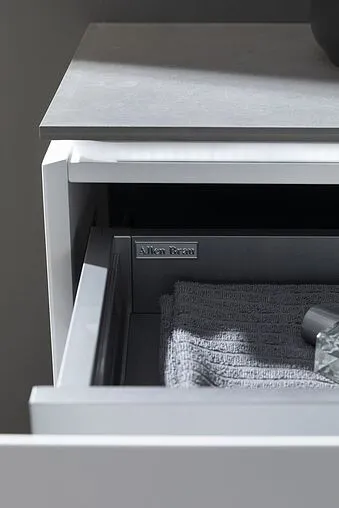 Тумба под умывальник подвесная Allen Brau Infinity 100 белый 1.21004.WM