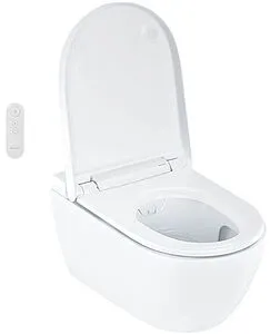 Умный унитаз-биде подвесной безободковый Geberit AquaClean Alba белый 146.350.01.1 Умный унитаз-биде подвесной безободковый Geberit AquaClean Alba белый 146.350.01.1, 4