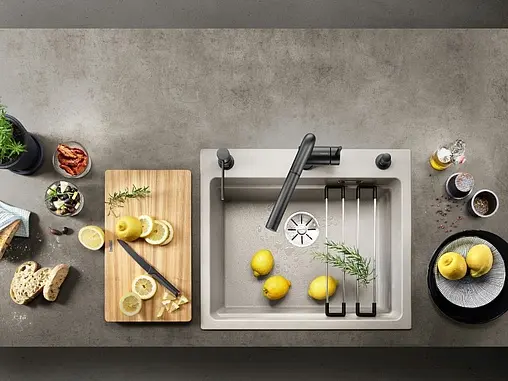 Дозатор Blanco Lato черный матовый 525789