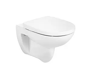 Крышка-сиденье для унитаза с микролифтом Roca Debba Rоund белый 801B2200B, 2