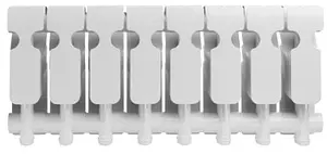 Радиатор биметаллический 8 секций Rommer Plus Bm 200 RBM-3210-020008, 2