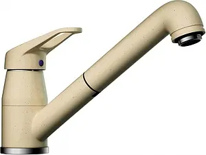 Смеситель для кухни с выдвижным изливом Omoikiri Tateyama-S MA марципан 4994175 Смеситель для кухни с выдвижным изливом Omoikiri Tateyama-S MA марципан 4994175, 1