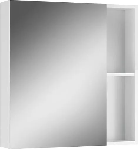 Шкаф-зеркало Айсберг Веста 70 белый DV5919HZ