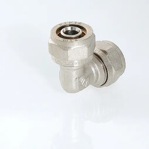 Уголок компрессионный соединительный 16мм Valtec VTm.351.N.001616