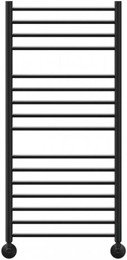 Полотенцесушитель водяной лесенка Lemark Ursus П16 500x1100 черный матовый LM72116BL