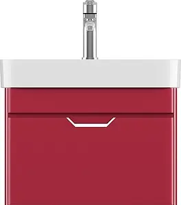 Тумба-умывальник подвесная ISVEA Fonte 57 красный 21USS115057I+10SQ50057SV, 5