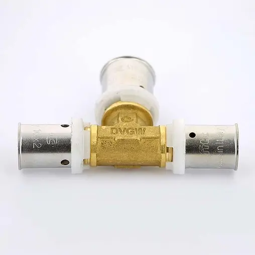 Тройник пресс редукционный 16мм x 20мм x 16мм Uni-fitt 706G6760 Тройник пресс редукционный 16мм x 20мм x 16мм Uni-fitt 706G6760