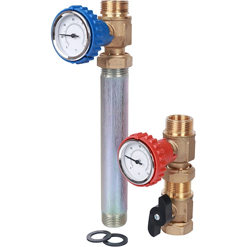 Насосный модуль с прямым контуром 1&quot;н х ¾&quot;в Stout SDG-0001-002001 без насоса