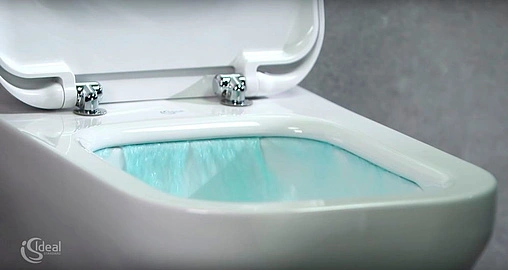 Унитаз подвесной безободковый Ideal Standard Connect AquaBlade белый E047901