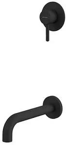 Смеситель для ванны скрытого монтажа WHITECROSS Y black чёрный матовый YSET03BL Смеситель для ванны скрытого монтажа WHITECROSS Y black чёрный матовый YSET03BL, 1