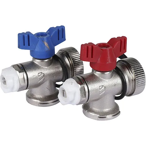 Группа коллекторная без расходомеров 2 отвода 1&quot;н/н x ¾&quot;ек Rehau HKV 12180211001