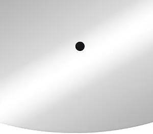 Зеркало с подсветкой Continent Glamour Led 80x90 с часами белый ЗЛП606 Зеркало с подсветкой Continent Glamour Led 80x90 с часами белый ЗЛП606, 4