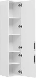 Шкаф-пенал подвесной Aquanet Алвита 35 белый 00235359, 4