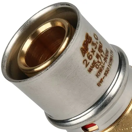 Муфта пресс соединительная 26мм x 26мм APE AP103 26x26