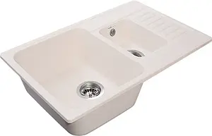 Мойка кухонная GranFest Quarz GF-Z21K белый Мойка кухонная GranFest Quarz GF-Z21K белый, 1
