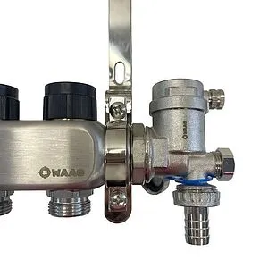 Группа коллекторная с расходомерами 4 отвода 1"в/в x ¾"ек WAAG WG.589.0604.F Группа коллекторная с расходомерами 4 отвода 1"в/в x ¾"ек WAAG WG.589.0604.F, 3